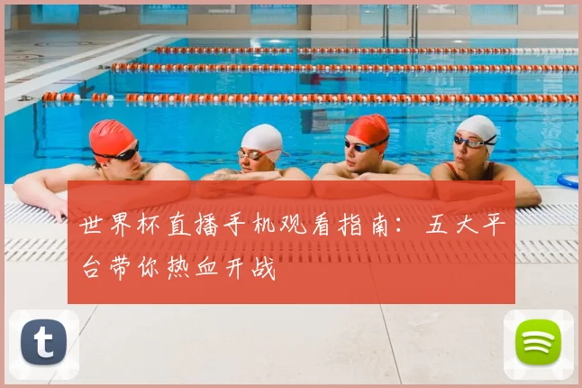 世界杯直播手机观看指南:五大平台带你热血开战